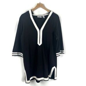 Black and White Women's Top